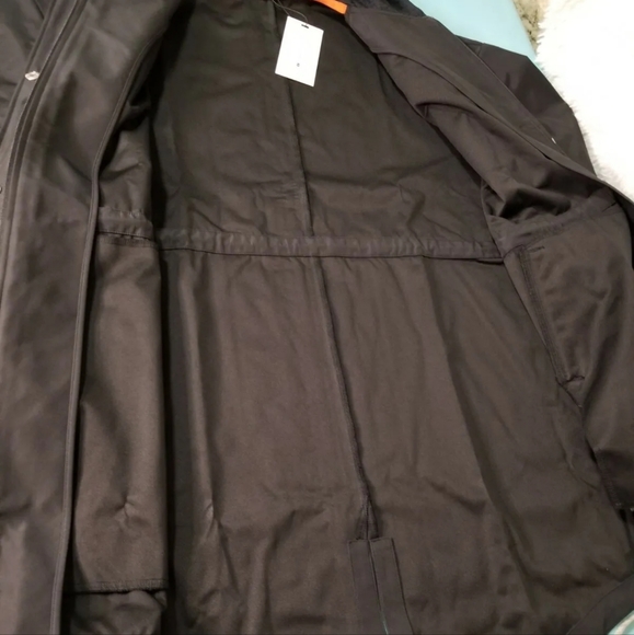 Women's black Hoodie rain jacket Size Xsmall, Small - Picture 3 of 11